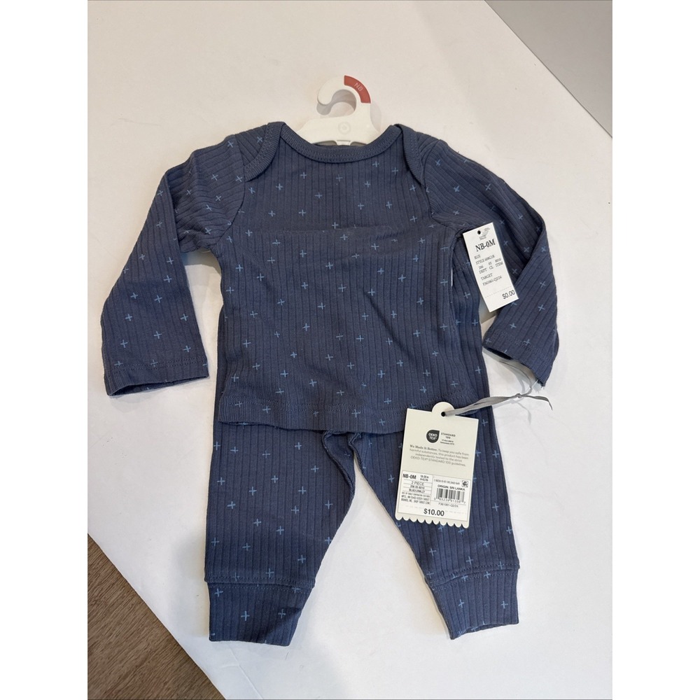 Cloud Island 2 piece set, Newborn, includes shirt and pants